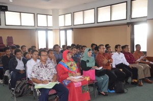 Ketua Jurusan Masing-masing juga hadir dalam acara pembukaan Pesantren Bahasa Program Beasiswa Bidikmisi On Going 2015.
