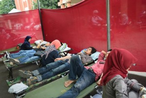 Donor Darah merupakan program unggulan UKM MAHAPEKA IAIN Syekh Nurjati Cirebon.
