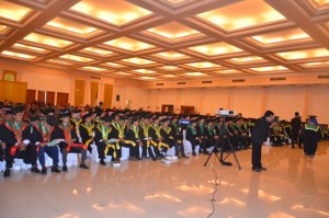 Peserta Wisuda Sarjana dan Magister ke-XIII IAIN Syekh Nurjati Cirebon Tahun 2016.