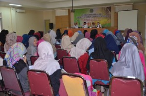 Suasana acara Pembekalan peserta PKL Fakultas Syariah dan Ekonomi Islam IAIN Syekh Nurjati Cirebon Tahun 2016.
