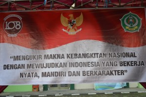 Tema Peringatan Hari Kebangkitan Nasional ke 108 Tahun 2016 di Lingkungan IAIN Syekh Nurjati Cirebon.
