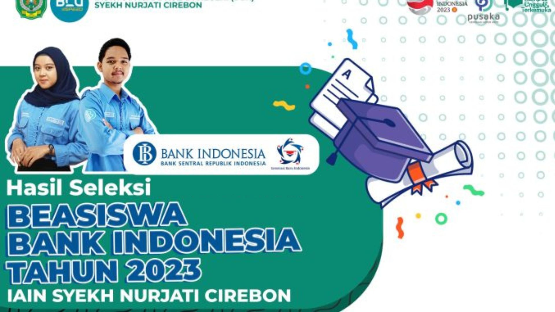 Hasil Seleksi Beasiswa Bank Indonesia Tahun 2023 UIN Siber Syekh