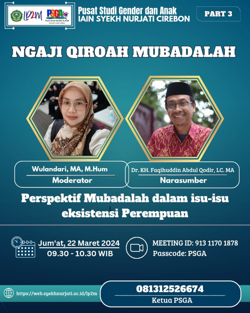 Qiroah Mubadalah: Menyelami Perspektif Mubadalah dalam Isu-Isu Eksistensi Perempuan