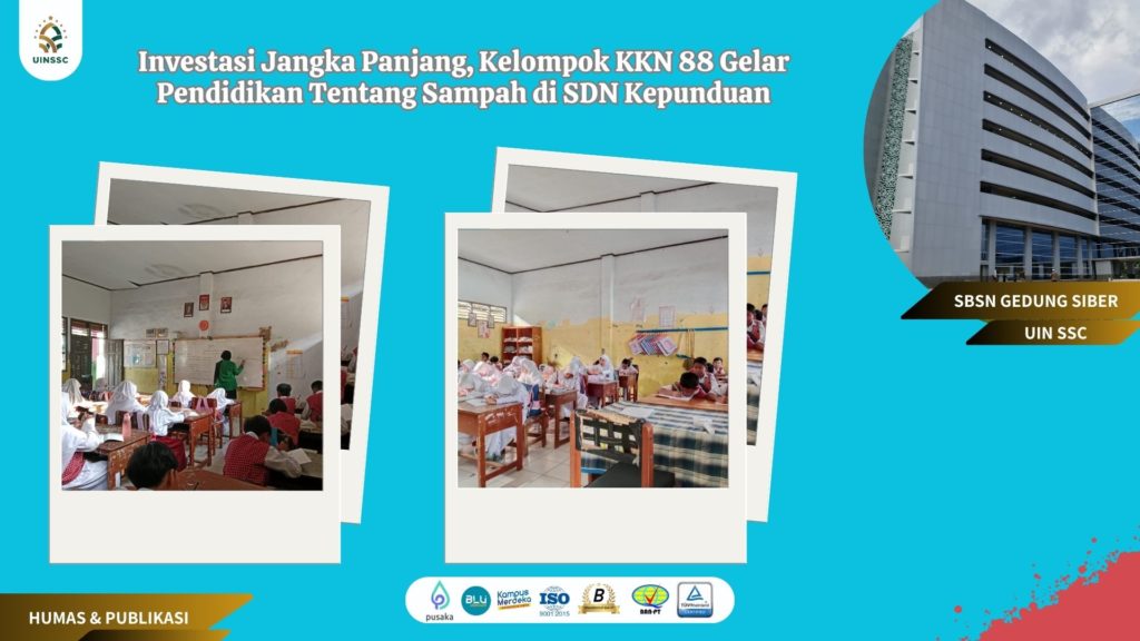 Investasi Jangka Panjang, Kelompok KKN 88 Gelar Pendidikan Tentang Sampah di SDN Kepunduan