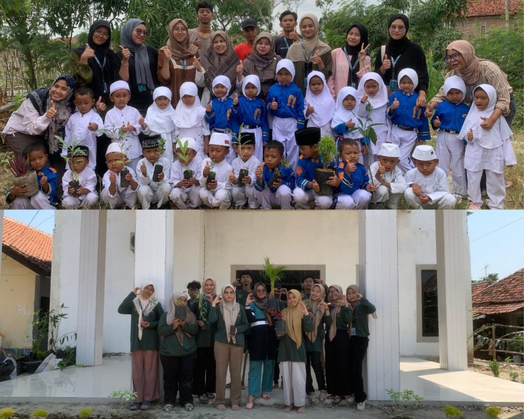 Mahasiswa KKN UIN Siber Syekh Nurjati Cirebon Gelar Aksi Peduli Lingkungan di Desa Rawaurip