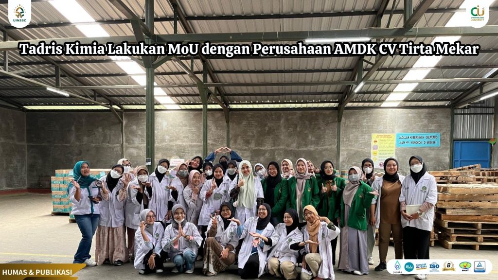 Tadris Kimia Lakukan MoU dengan Perusahaan AMDK CV Tirta Mekar