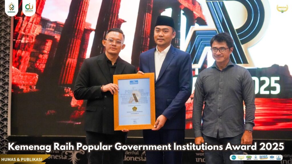 Kemenag Raih Popular Government Institutions Award 2025